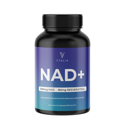 NAD+ Resveratrol | 60 cápsulas