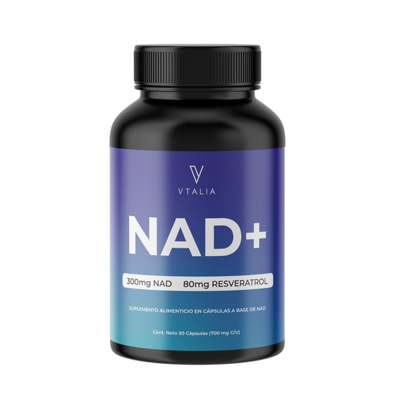 NAD+ Resveratrol | 60 cápsulas