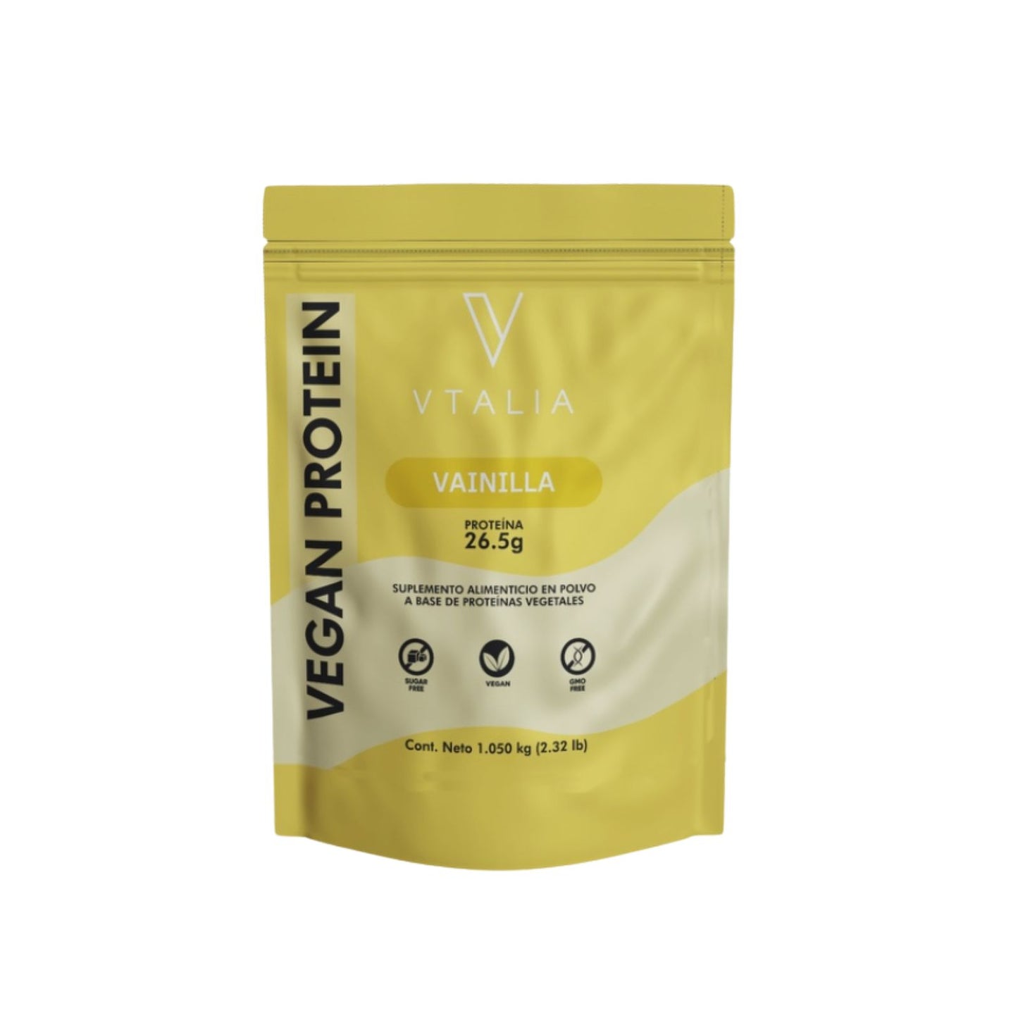 Proteína Vegana Vainilla | 26.5 g de proteína | 1 kg
